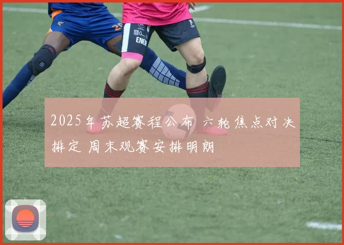 2025年苏超赛程公布 六轮焦点对决排定 周末观赛安排明朗